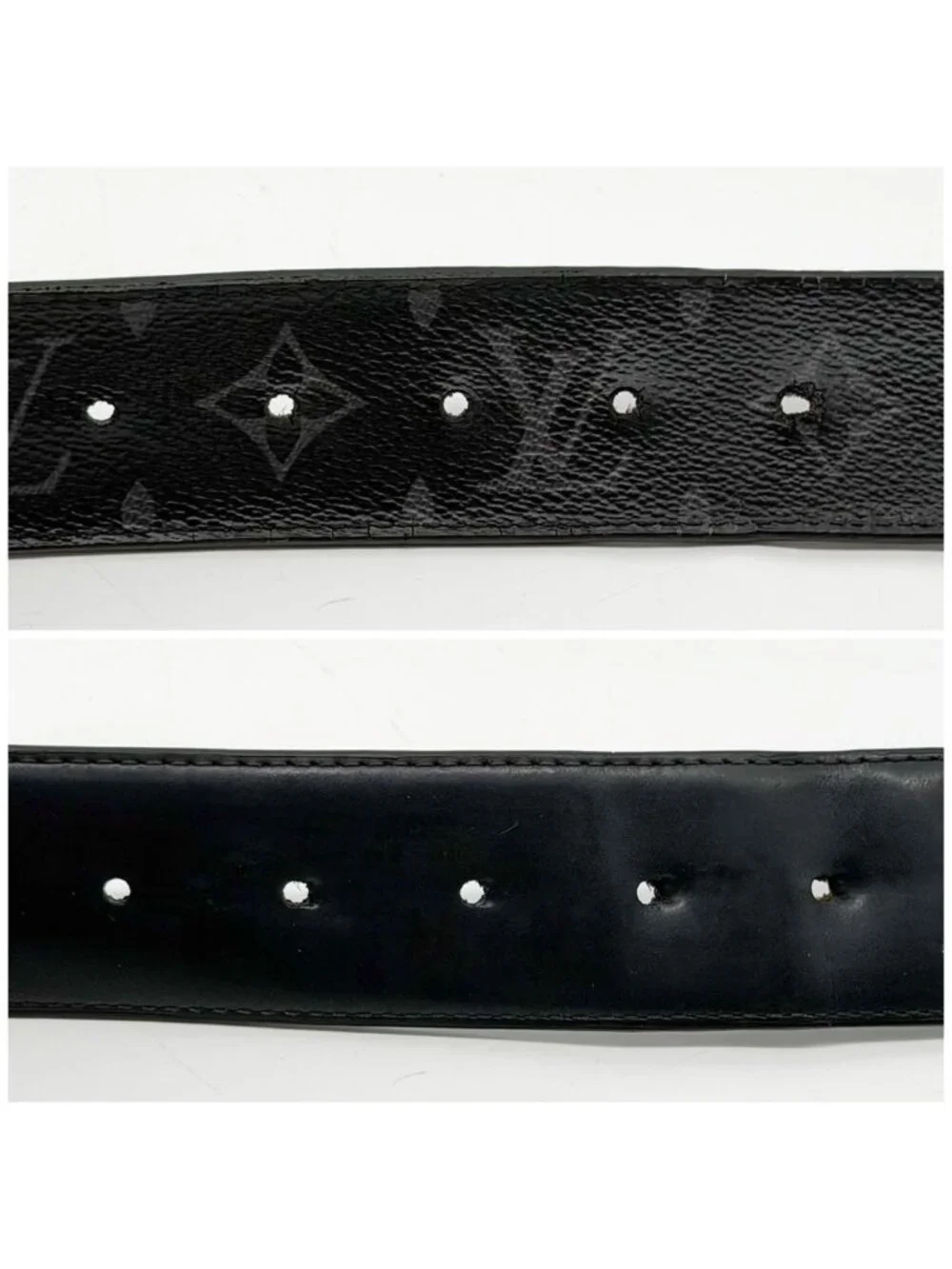 Louis Vuitton Ceinture Reverso Eclipse Monogram Taigarama Belt